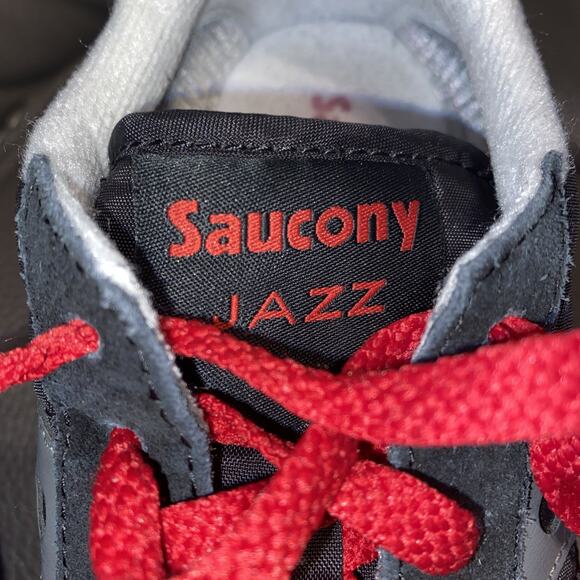 Vintage Woman’s 6.5 Saucony Jazz Original Black Running Walking Shoes Sneakers - Picture 9 of 10